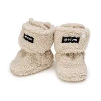 T-tomi Capáčky TEDDY Cream (6-9 měsíců) WARM