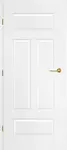 Bílé interiérové dveře Nemézie 12 (UV Lak) - Výška 210 cm
