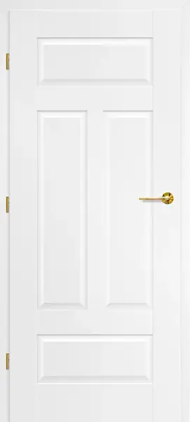 Bílé interiérové dveře Nemézie 12 (UV Lak) - Výška 210 cm