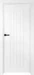 Bílé lakované dveře, TURAN 6 (UV Lak)