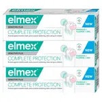 Elmex Zubní pasta Sensitive Plus Complete Protection Tripack 3 x 75 ml