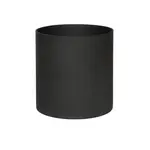 Květináč Puk, barva volcano černá, více velikostí - PotteryPots Velikost: S - v. 15 cm, ⌀ 15 cm