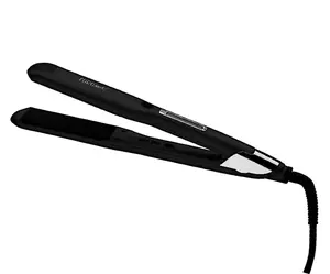 Profesionální žehlička na vlasy Eurostil Professional Ceramic Tourmaline Straightener - černá (06173/50) + dárek zdarma