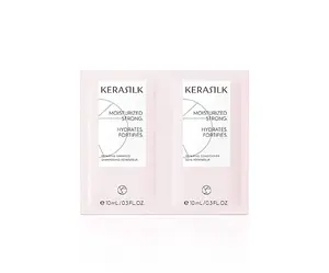 Regenerační šampon a kondicionér pro suché a poškozené vlasy Kerasilk Repairing - 2 x 10 ml (511330)