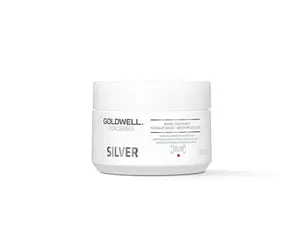 Maska pro blond a šedivé vlasy Goldwell Dualsenses Silver - 200 ml (206244) + dárek zdarma