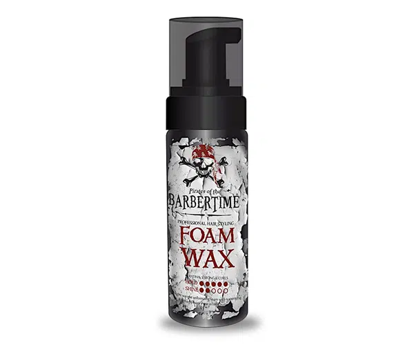 Pěnový vosk pro objem a definici vlasů Barbertime Foam Wax - 150 ml - Pirates of the Barbertime + dárek zdarma