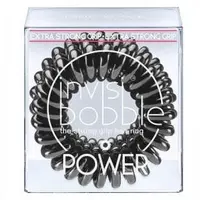 Spirálová gumička do vlasů Invisibobble Power True black - černá (203891)