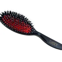Oválný kartáč na vlasy s kančími a nylonovými štětinami Sibel Classic 62 x 220 mm (8458532) + dárek zdarma