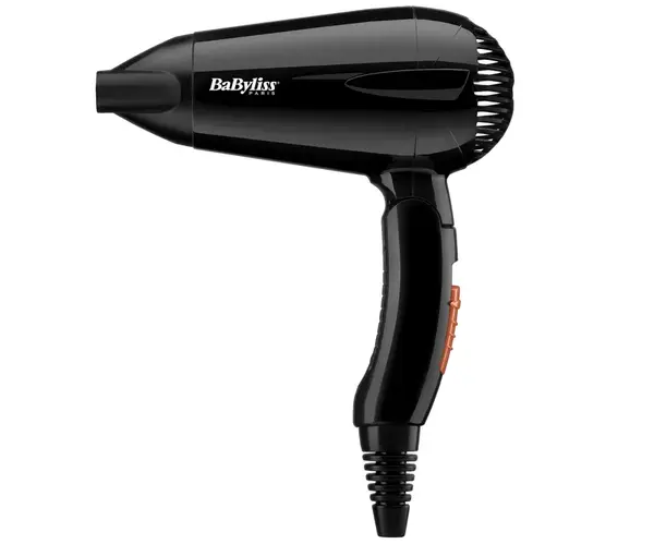 Cestovní fén se sklápěcí rukojetí BaByliss Travel Dry 5344E - 2000 W, černý + dárek zdarma