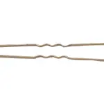Vlnitá vlásenka Sibel - 6,5 cm, bronzová - 500 g (946550015) + dárek zdarma