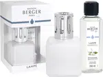 Maison Berger Paris Dárková sada katalytická lampa Glacon bílá + náplň Delicate White Musk 250 ml