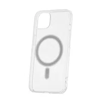 Silikonové TPU pouzdro Mag Anti Shock 1,5 mm pro iPhone 15 Plus transparentní