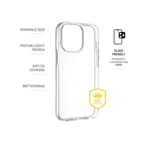 Zadní TPU gelové pouzdro FIXED Slim AntiUV pro Infinix Hot 40i, transparentní
