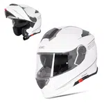 Výklopná přilba W-TEC Venero Glossy White XXL (63)