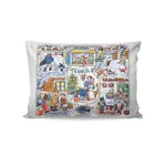 Povlak na polštářek JOSEF LADA Vánoce 33 x 50 cm