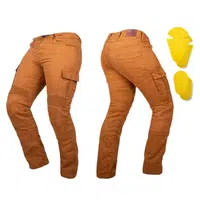 Moto jeansy W-TEC Wallbridge Caramel karamelová 42/34
