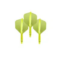 Letky Target K-Flex Neon No.6 Short 3ks fluo žlutá