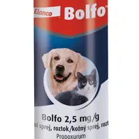 Bolfo 2,5 mg/g kožní sprej 250 ml