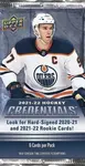 2021-2022 NHL Upper Deck Credentials Hockey Hobby Balíček