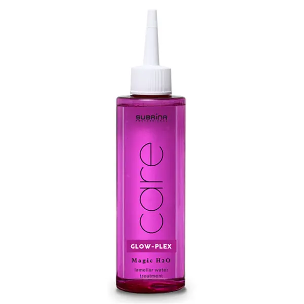 Lamelární voda pro regeneraci poškozených vlasů Subrina Professional Care Glow-Plex Magic H2O - 200 ml (061075) + dárek zdarma