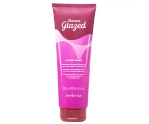 Rozjasňující a hydratační maska pro vlasy bez lesku Inebrya Shecare Glazed Mask - 250 ml + dárek zdarma