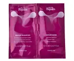 Šampon a maska pro velmi poškozené vlasy Inebrya Shecare Repair - 2x15 ml