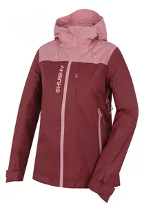 Husky Nickin L XL, pink Dámská hardshell bunda