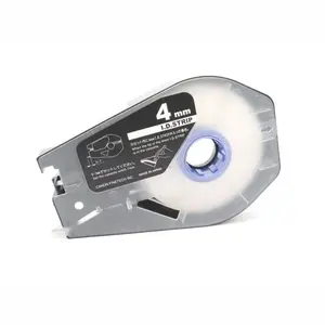 Plastová identifikační bílá páska ID-04, 4mm x 5m, pro Canon M-1