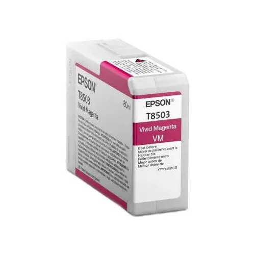 Epson T8503 C13T85030N purpurová (magenta) originální cartridge