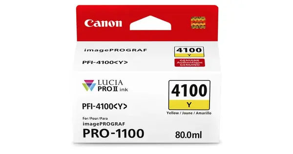 Canon PFI-4100 6780C001 žlutá (yellow) originální cartridge