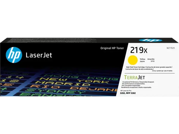 HP 219X W2192X žlutý (yellow) originální toner
