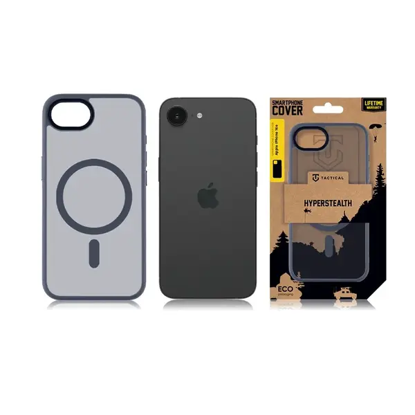 Zadní kryt MagForce Hyperstealth pro Apple iPhone 16e / 17e, deep blue