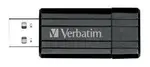 Flash disk Verbatim Store 'n' Go PinStripe 16GB USB 2.0 Black