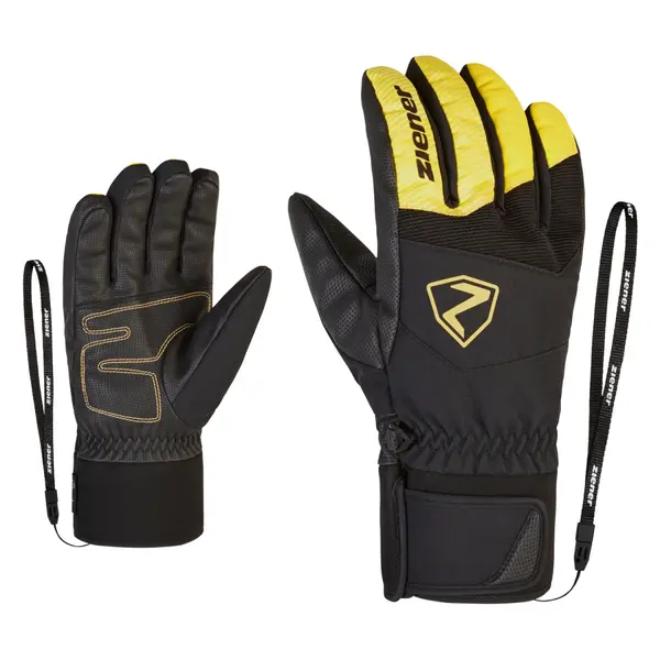 Ziener GINX AS® AW 10,5, lime green Pánské rukavice