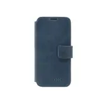 Kožené pouzdro typu kniha FIXED ProFit pro Samsung Galaxy S25 Ultra, modrá