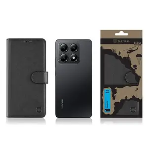 Flipové pouzdro Tactical Field Notes pro Xiaomi 14T, černá