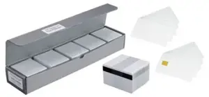 Zebra 104523-010 Plastic cards, adhesive, 500