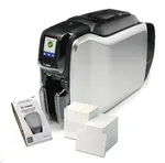 Zebra ZC300 ZC32-000CQ00EM00, 12 dots/mm (300 dpi), USB, Ethernet, display, CardStudio, tiskárna karet