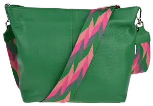 NovaKabelka.cz Prisca Verde Chiaro s přídavným popruhem