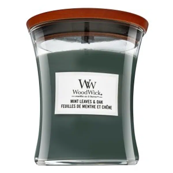 Woodwick Mint Leaves & Oak 275 g