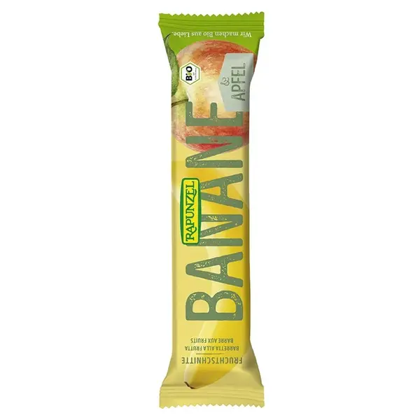 Tyčinka Banán-Jablko Rapunzel 40g-BIO