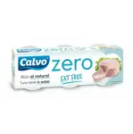 CALVO Zero tuniak vo vlastnej šťave fat free 3 x 65 g