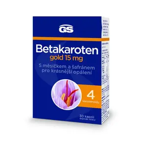 GS Betakaroten gold 15 mg 30 kapsúl