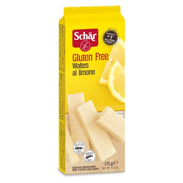 SCHÄR Wafers al limone bezlepkové oblátky 125 g