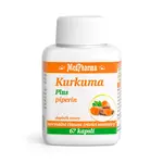 MEDPHARMA Kurkuma plus piperín 67 kapsúl