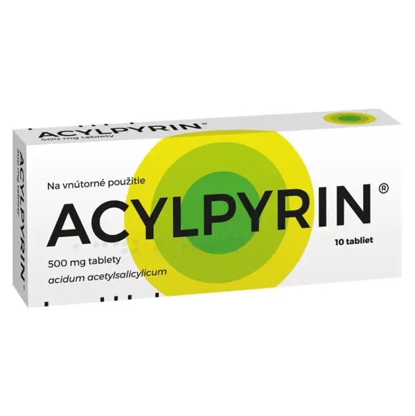 ACYLPYRIN 500 mg 10 tabliet