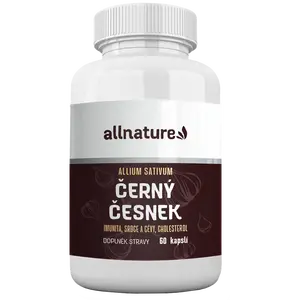 ALLNATURE Čierny cesnak 60 kapsúl