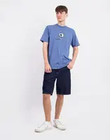 Carhartt WIP Single Knee Short Blue rinsed no length 32