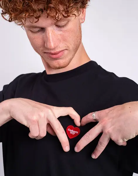 Carhartt WIP S/S Heart II Hartt T-Shirt Black M