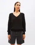Armedangels Ranaa Crochet Lino 105 black L